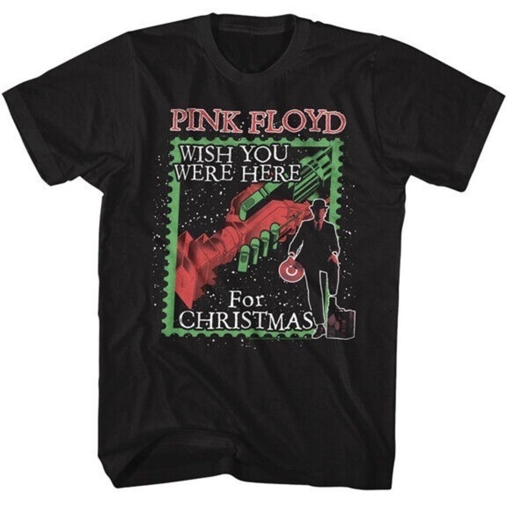 Pink Floyd Wish You Were Here For Christmas T Shirt Psychedelic Music